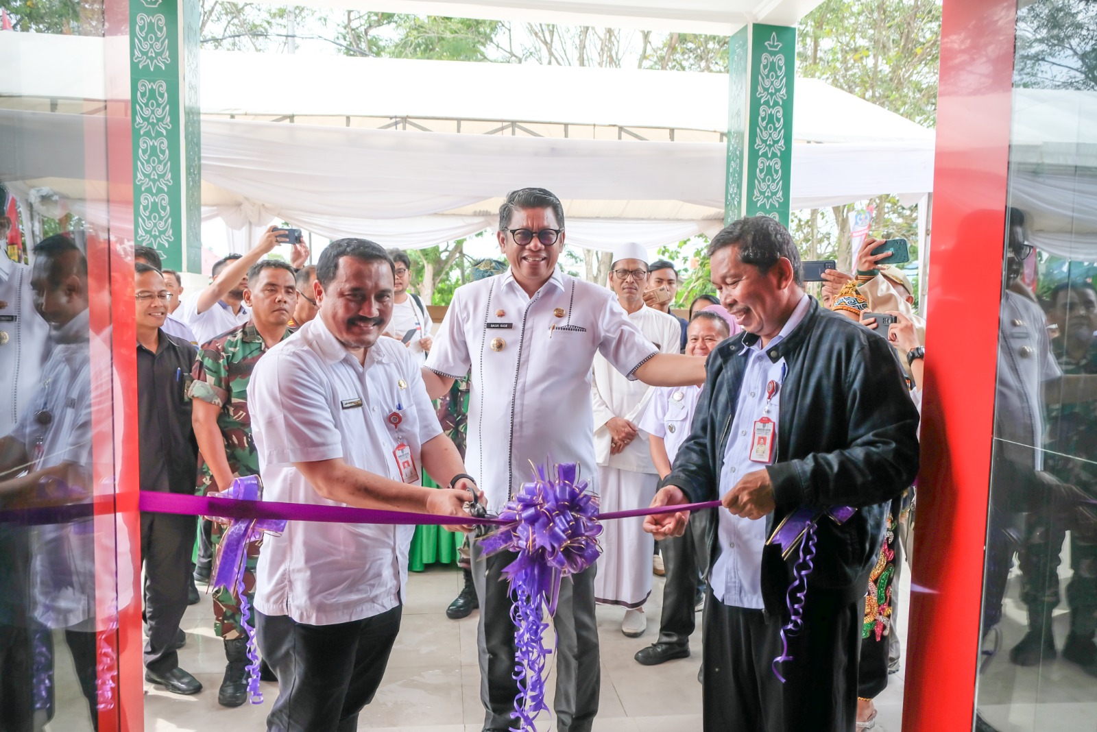 Resmikan Kantor Baru Kelurahan Satimpo, Walikota Harapkan Satimpo Makin SIGAP