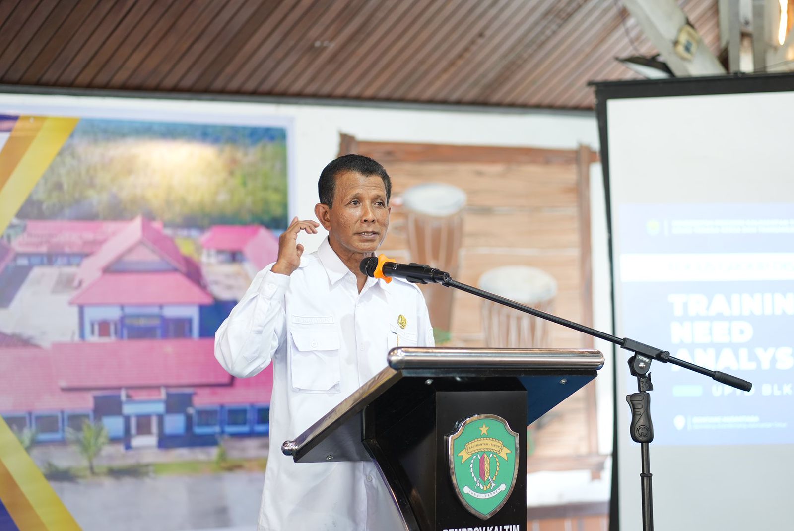 Pjs. Wali Kota Bontang Resmi Membuka Training Need Assessment dan Pemaparan Program Pelatihan Berbasis Kompetensi