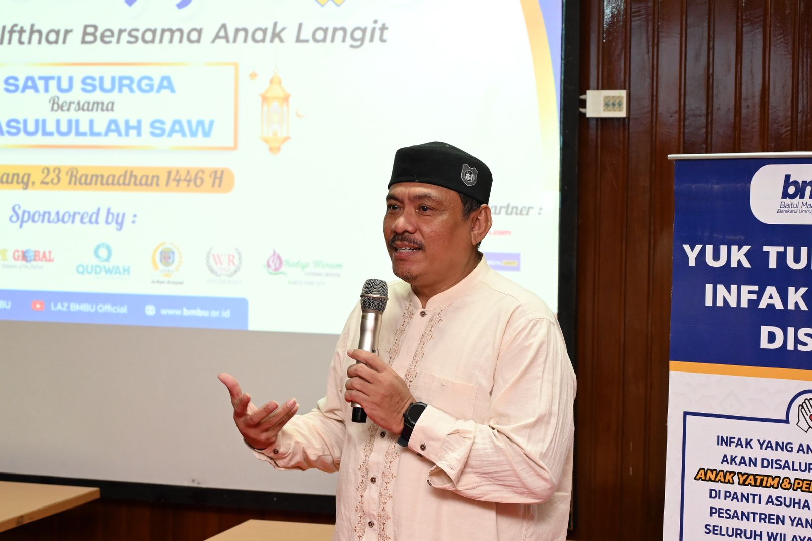 BMBU Gelar Bukber, Suharto Ajak Bahagiakan Anak Yatim