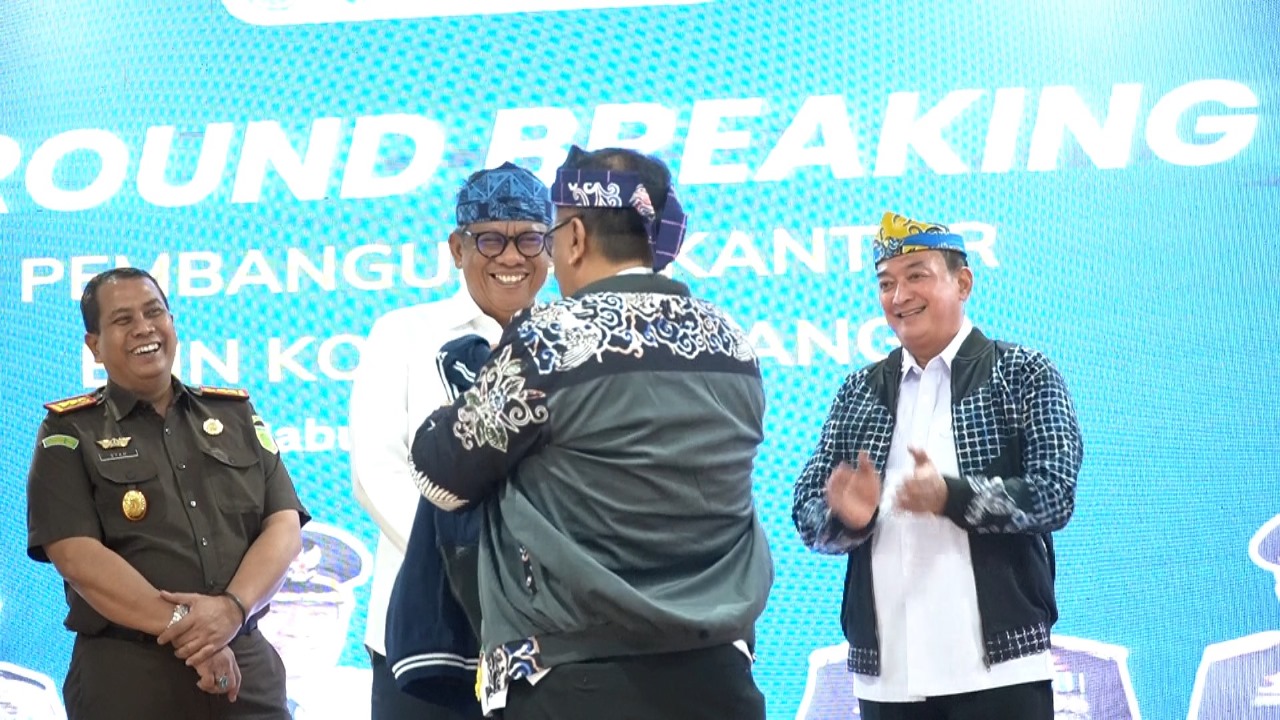 Ground Breaking Pembangunan Kantor BNN Kota Bontang Resmi Dilaksanakan Setelah Tertunda Beberapa Tahun