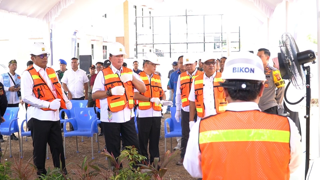 Ground Breaking Pembangunan Kantor BNN Kota Bontang Resmi Dilaksanakan Setelah Tertunda Beberapa Tahun