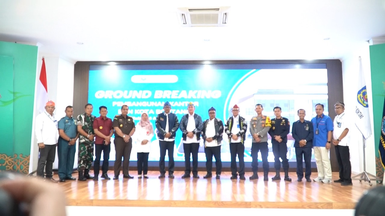 Ground Breaking Pembangunan Kantor BNN Kota Bontang Resmi Dilaksanakan Setelah Tertunda Beberapa Tahun