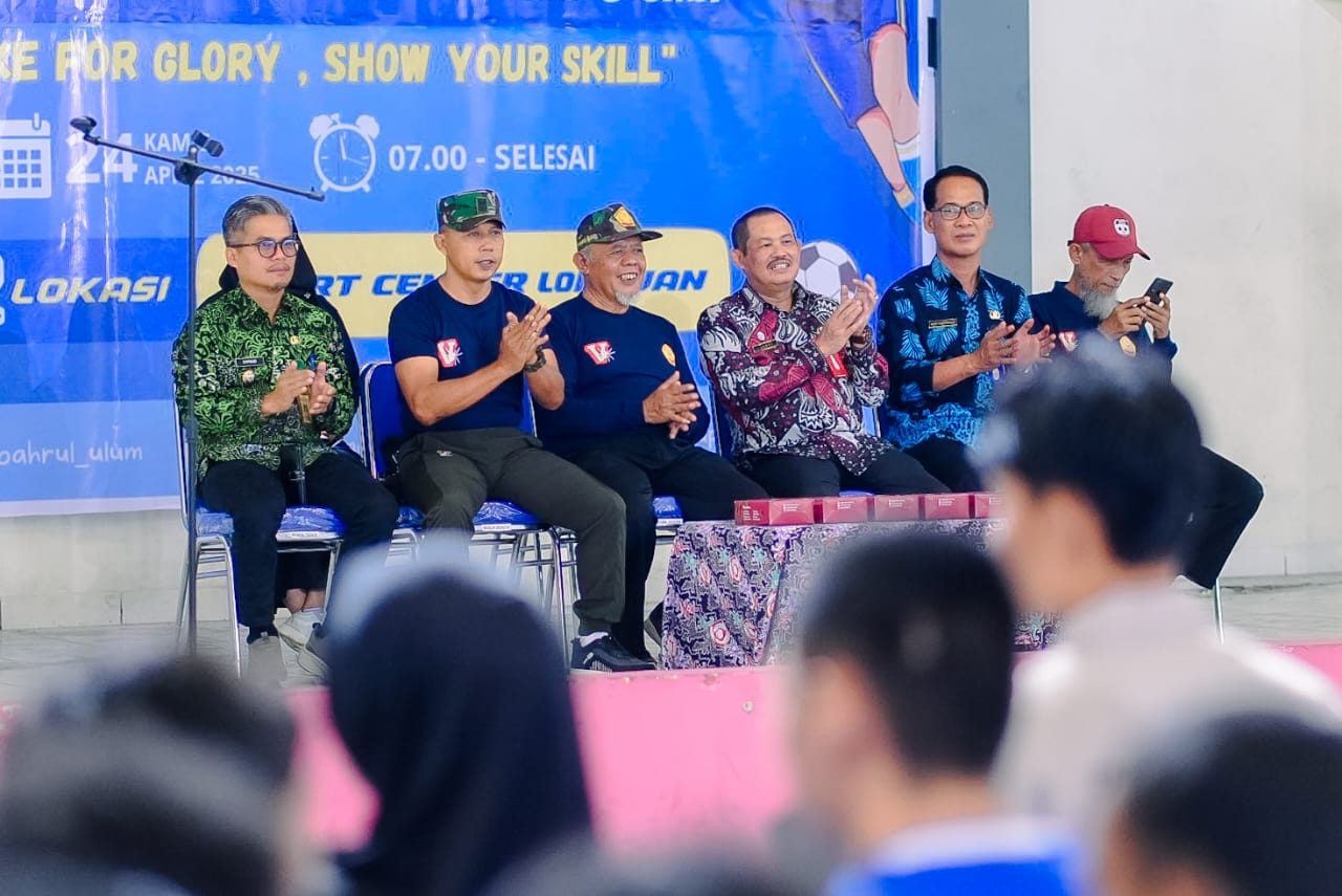 Turnamen Futsal Piala SMABU Resmi Dibuka, 25 Tim Berlaga di GOR Loktuan