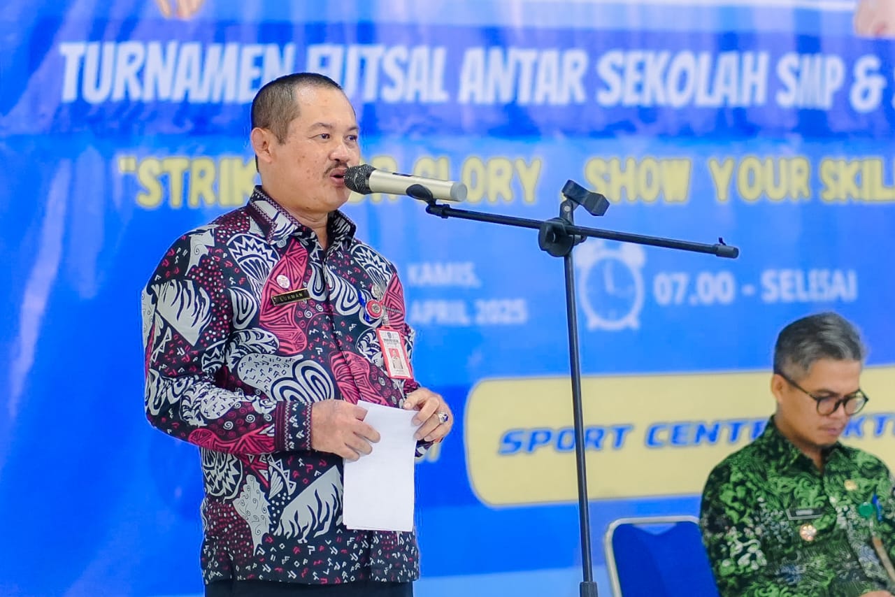 Turnamen Futsal Piala SMABU Resmi Dibuka, 25 Tim Berlaga di GOR Loktuan