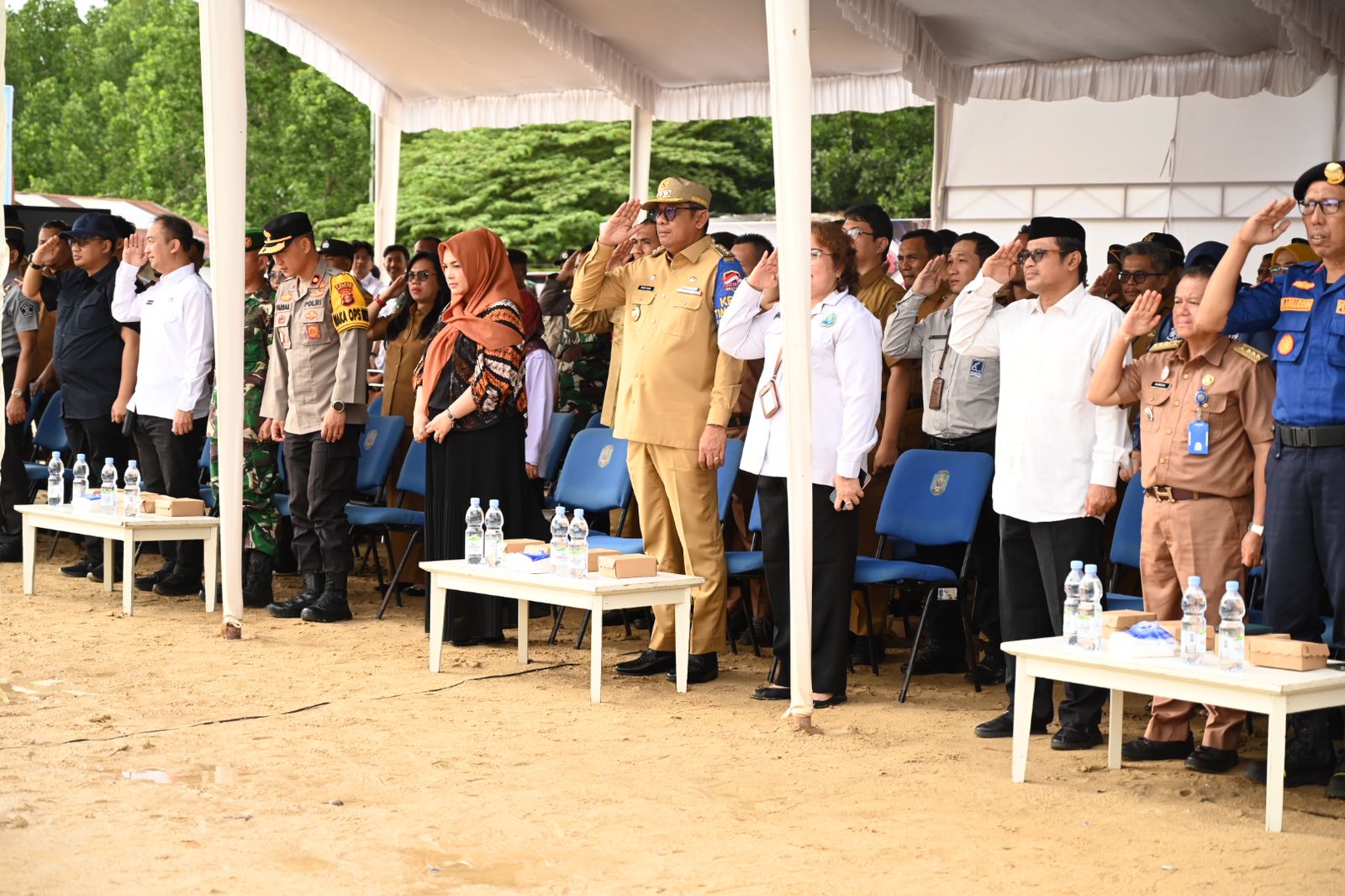 Walikota Bontang Turut dalam Pemusnahan Ratusan Gram Narkoba oleh BNN Kaltim