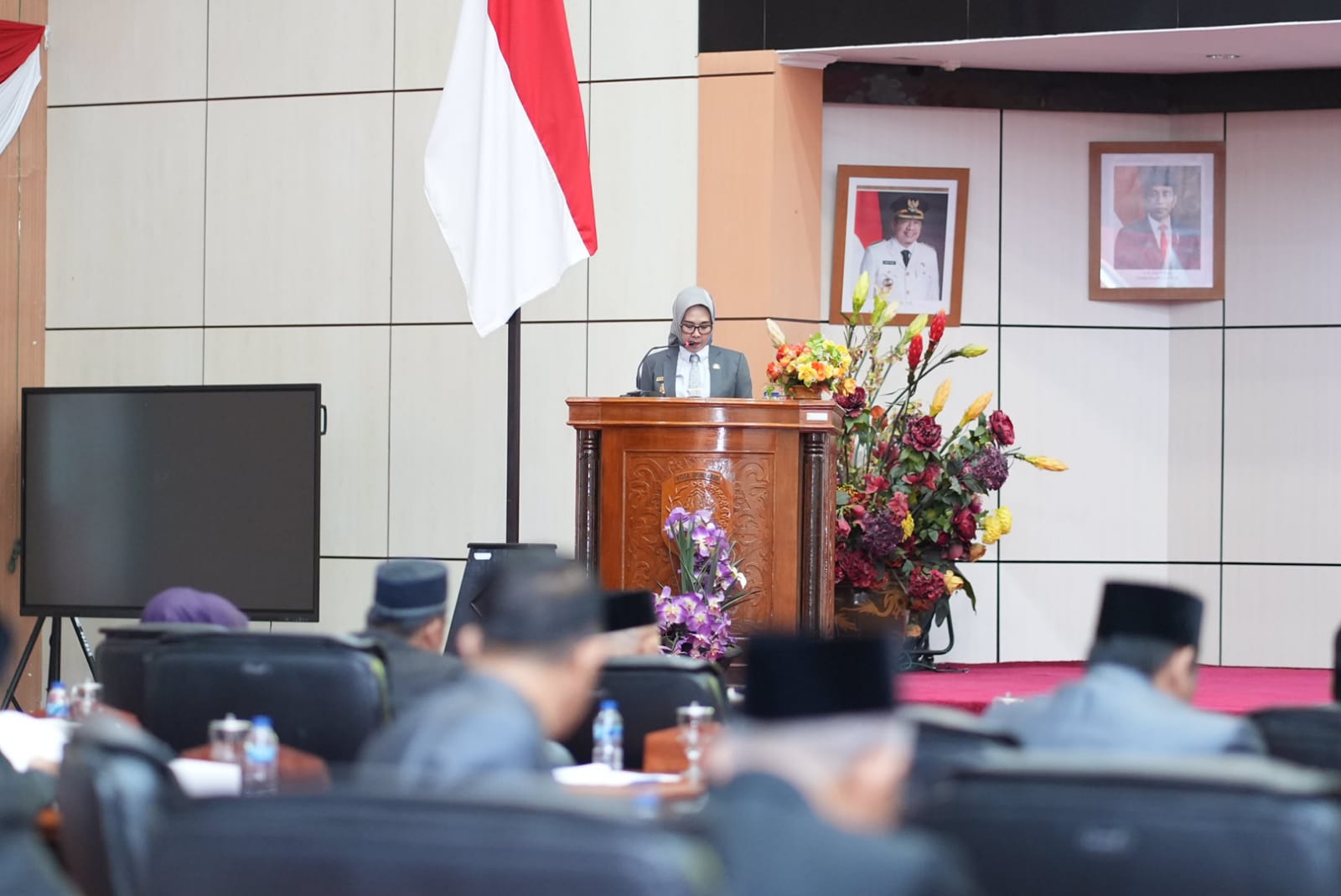 Rapat Paripurna Ke-6: Walikota Basri Rase Sampaikan Rancangan Perda Pertanggungjawaban APBD Kota Bontang TA 2023