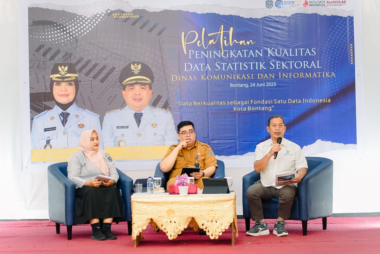 Dinas Kominfo Kota Bontang Gelar Pelatihan Peningkatan Data Statistik Sektoral: Sinergi BPS, dan Baperrida untuk Tingkatkan Kualitas Data Daerah