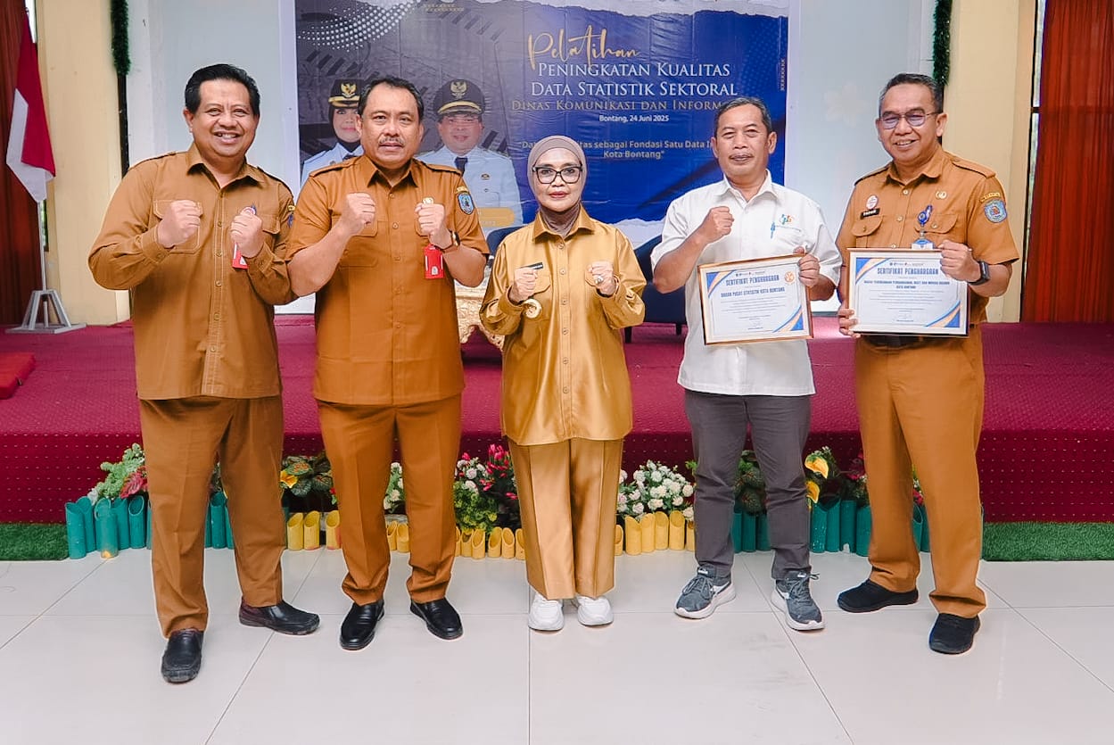 Dinas Kominfo Kota Bontang Gelar Pelatihan Peningkatan Data Statistik Sektoral: Sinergi BPS, dan Baperrida untuk Tingkatkan Kualitas Data Daerah