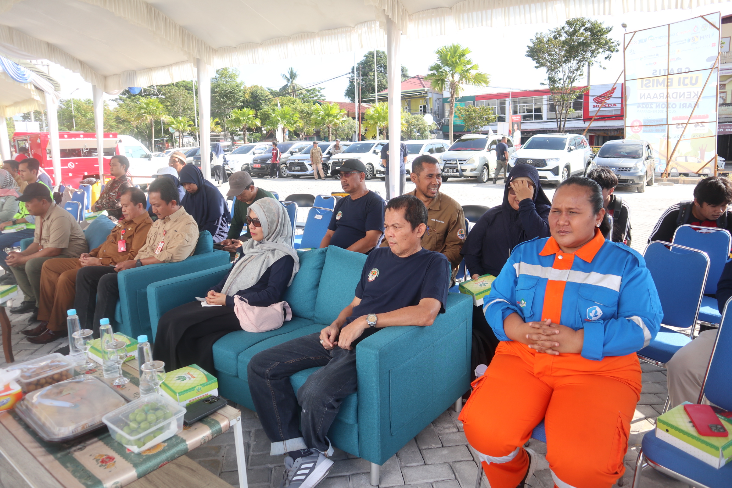 Peringati Hari Ozon Sedunia, DLH Gelar Uji Emisi di City Mall Bontang