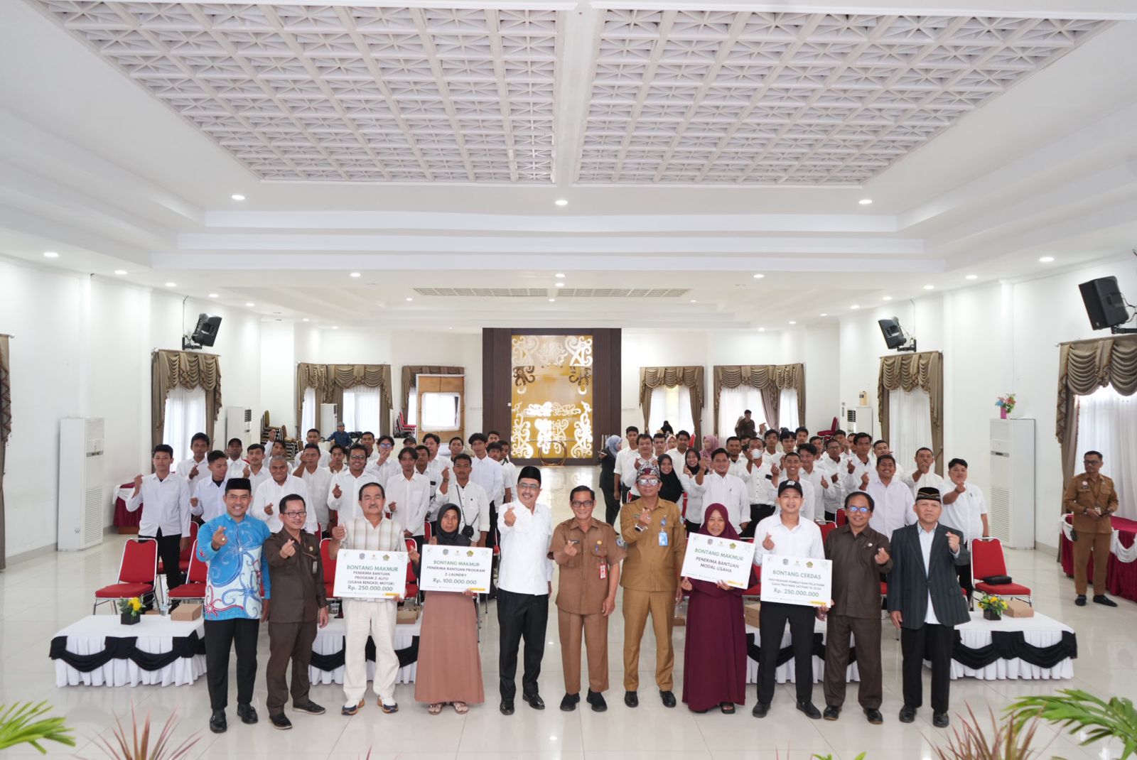 Hadiri Pelatihan Bagi Mustahik Yang Digelar Baznas, Staf Ahli Ekonomi : Bukti Kebermanfaatan Pengelolaan Dana Zakat