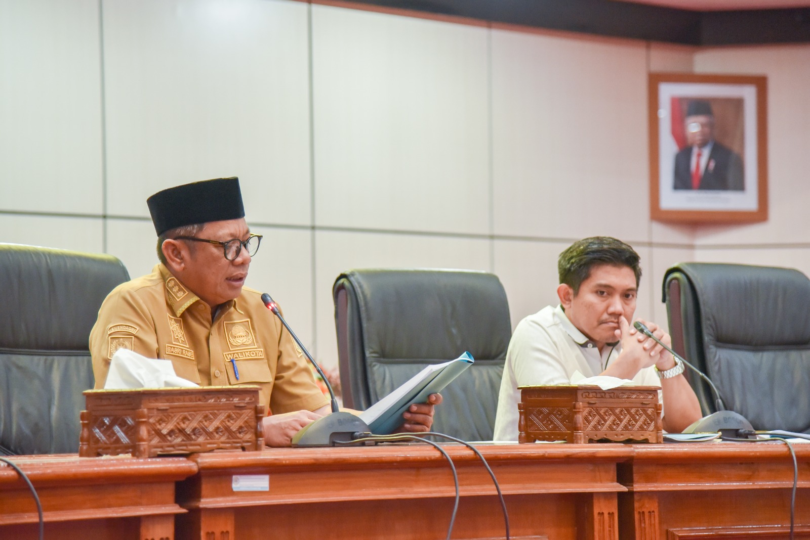 Wali Kota Bontang Berikan Tanggapan Jawaban Terhadap Pemandangan Umum Fraksi-Fraksi atas 4(Empat) Raperda Inisiatif Pemerintah Kota Bontang