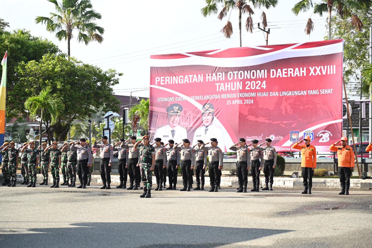 Upacara Peringatan Hari Otonomi Daerah ke-28 di Kota Bontang: Komitmen untuk Pelayanan Terbaik dan Pembangunan Berkelanjutan