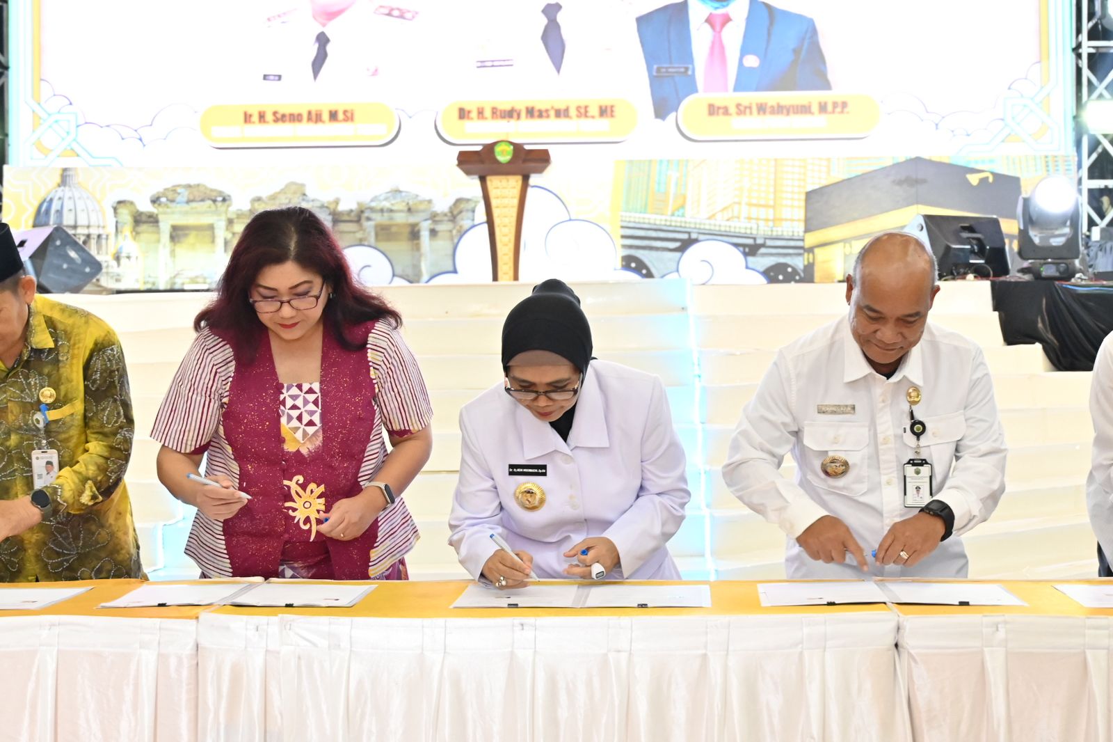Program Unggulan Gratispol Jospol Diwujudkan, Wali Kota Neni Ikut Teken Kesepakatan Bersama