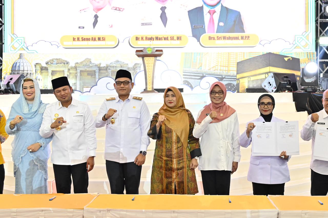 Program Unggulan Gratispol Jospol Diwujudkan, Wali Kota Neni Ikut Teken Kesepakatan Bersama