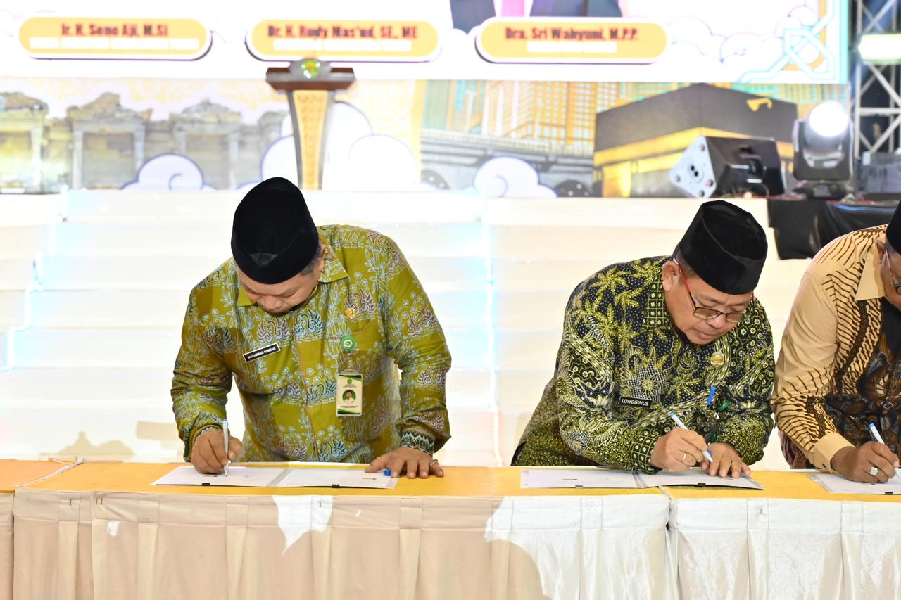 Program Unggulan Gratispol Jospol Diwujudkan, Wali Kota Neni Ikut Teken Kesepakatan Bersama
