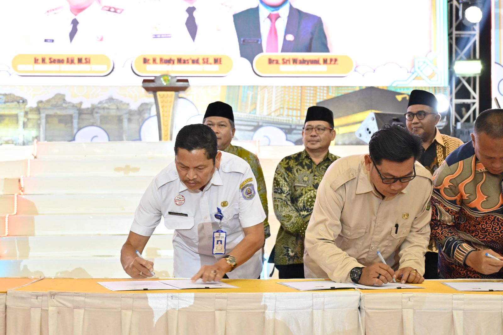 Program Unggulan Gratispol Jospol Diwujudkan, Wali Kota Neni Ikut Teken Kesepakatan Bersama