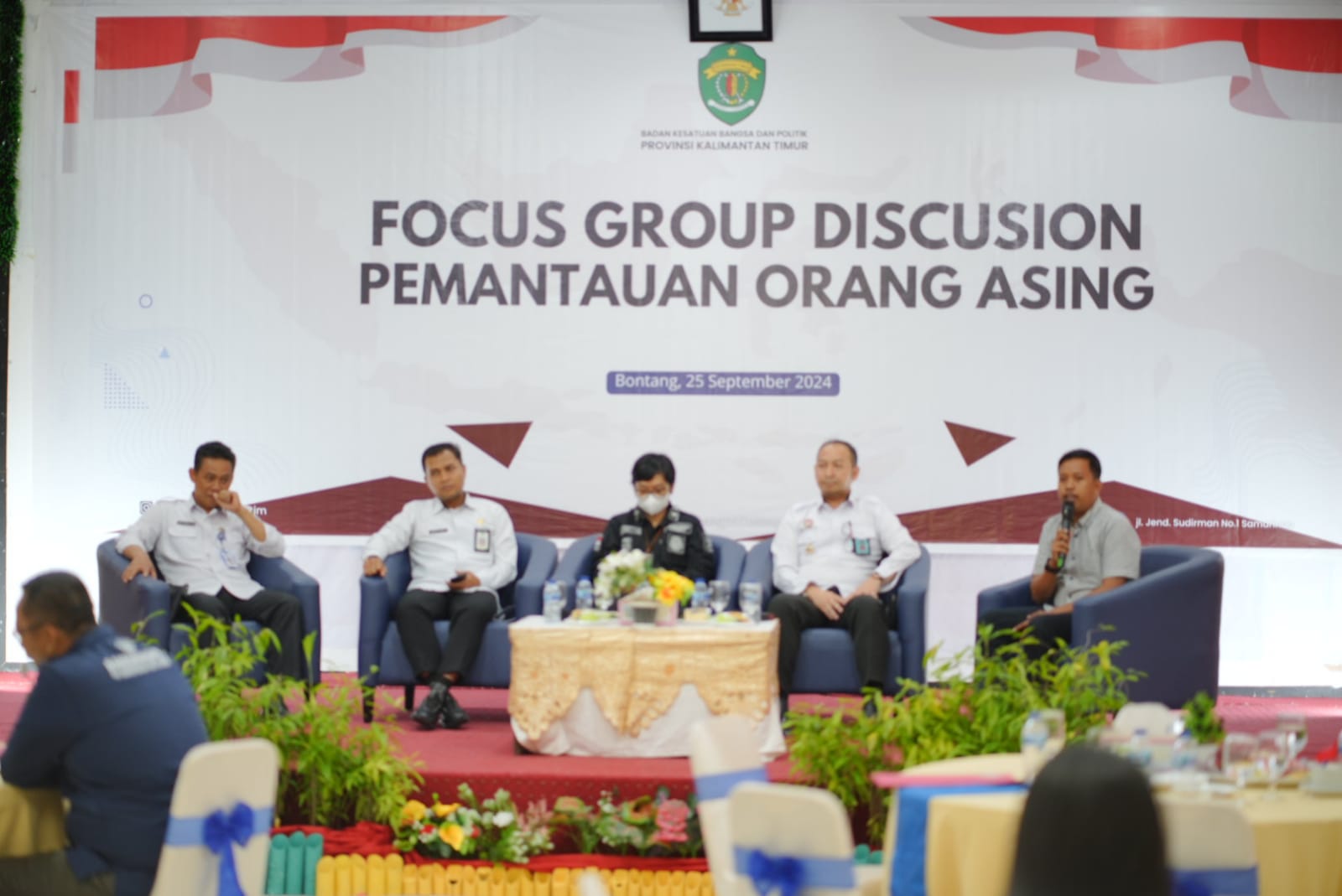 BAKESBANGPOL KALTIM GELAR FGD PEMANTAUAN ORANG ASING DI KOTA BONTANG