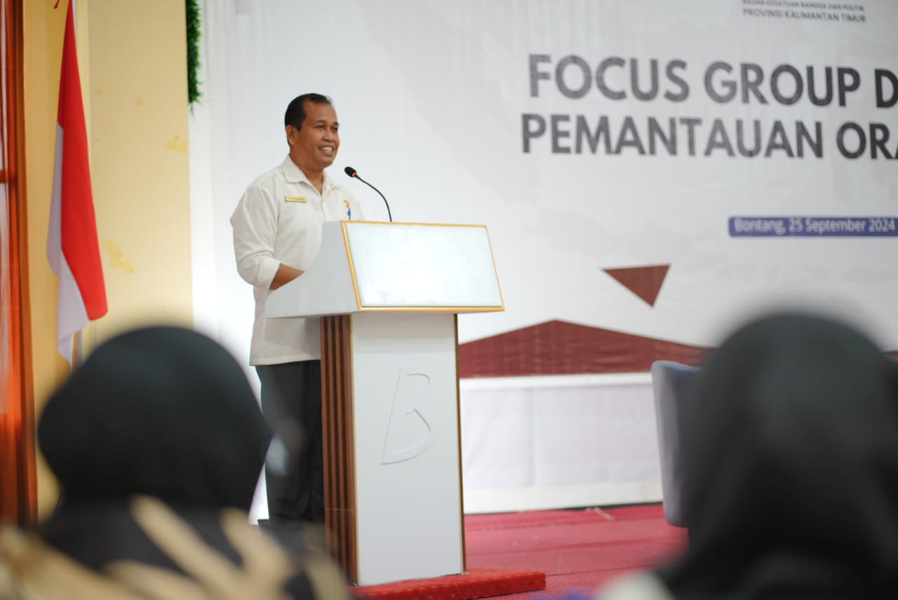 BAKESBANGPOL KALTIM GELAR FGD PEMANTAUAN ORANG ASING DI KOTA BONTANG