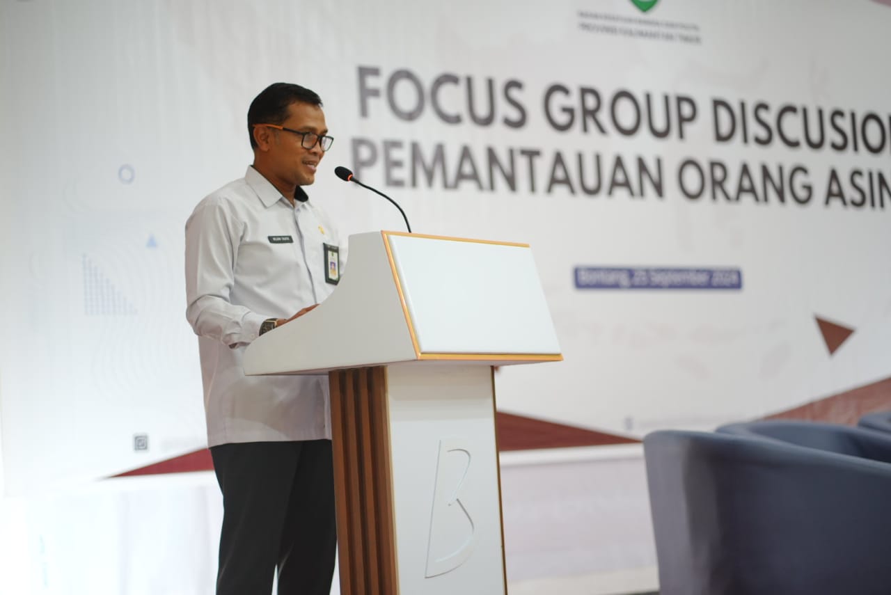 BAKESBANGPOL KALTIM GELAR FGD PEMANTAUAN ORANG ASING DI KOTA BONTANG