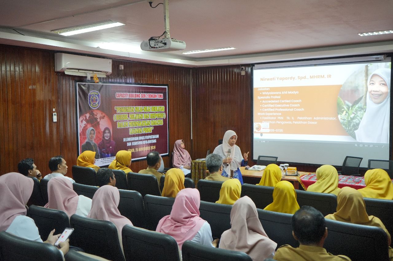 Tingkatkan Kualitas Pelayanan, DPK Kota Bontang Gelar Capacity Building