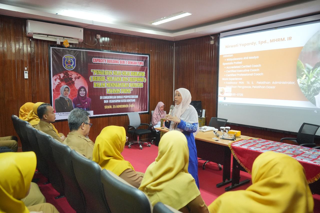 Tingkatkan Kualitas Pelayanan, DPK Kota Bontang Gelar Capacity Building