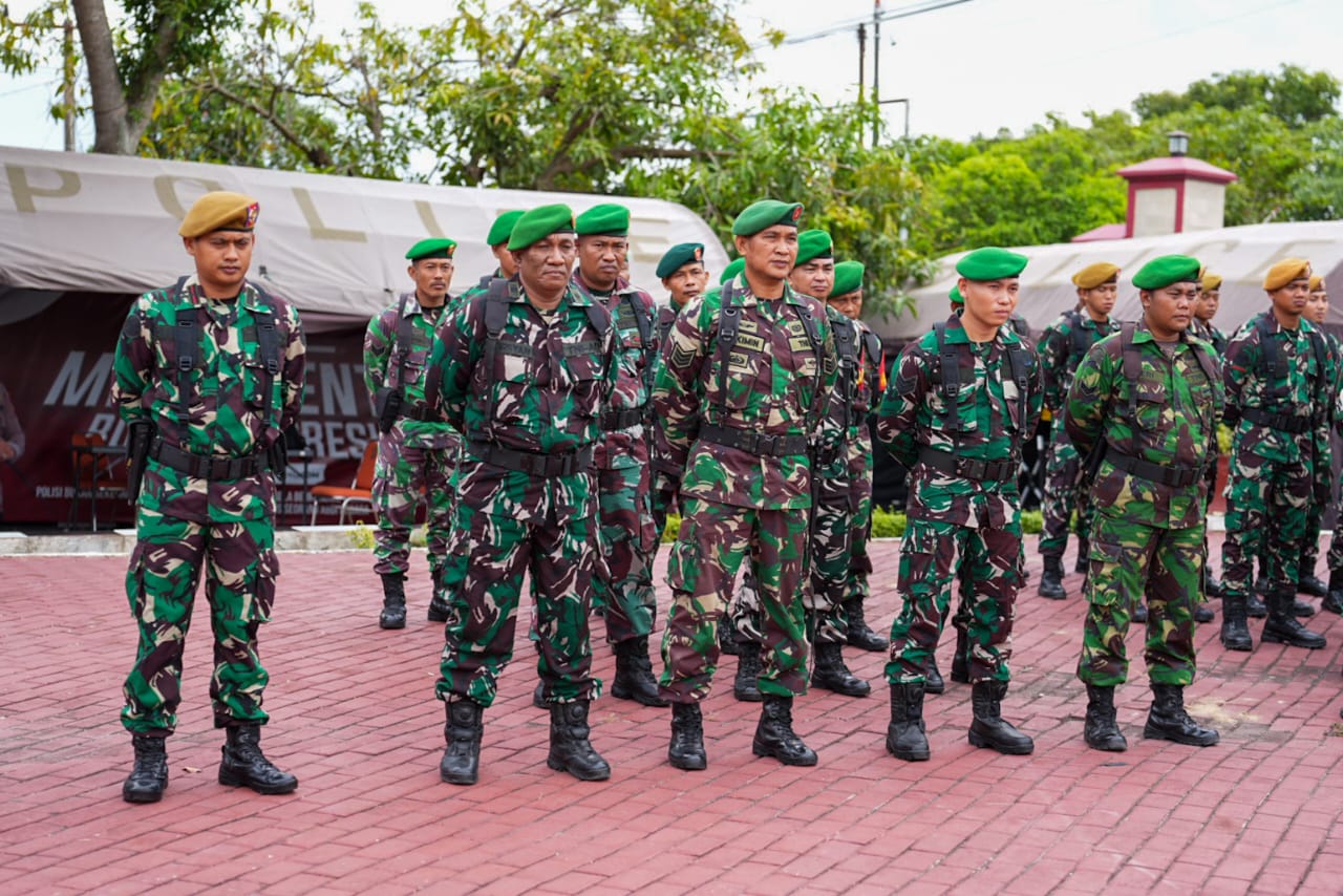 Polres Bontang Kerahkan 1.266 Personil untuk Amankan Pilkada Serentak 2024