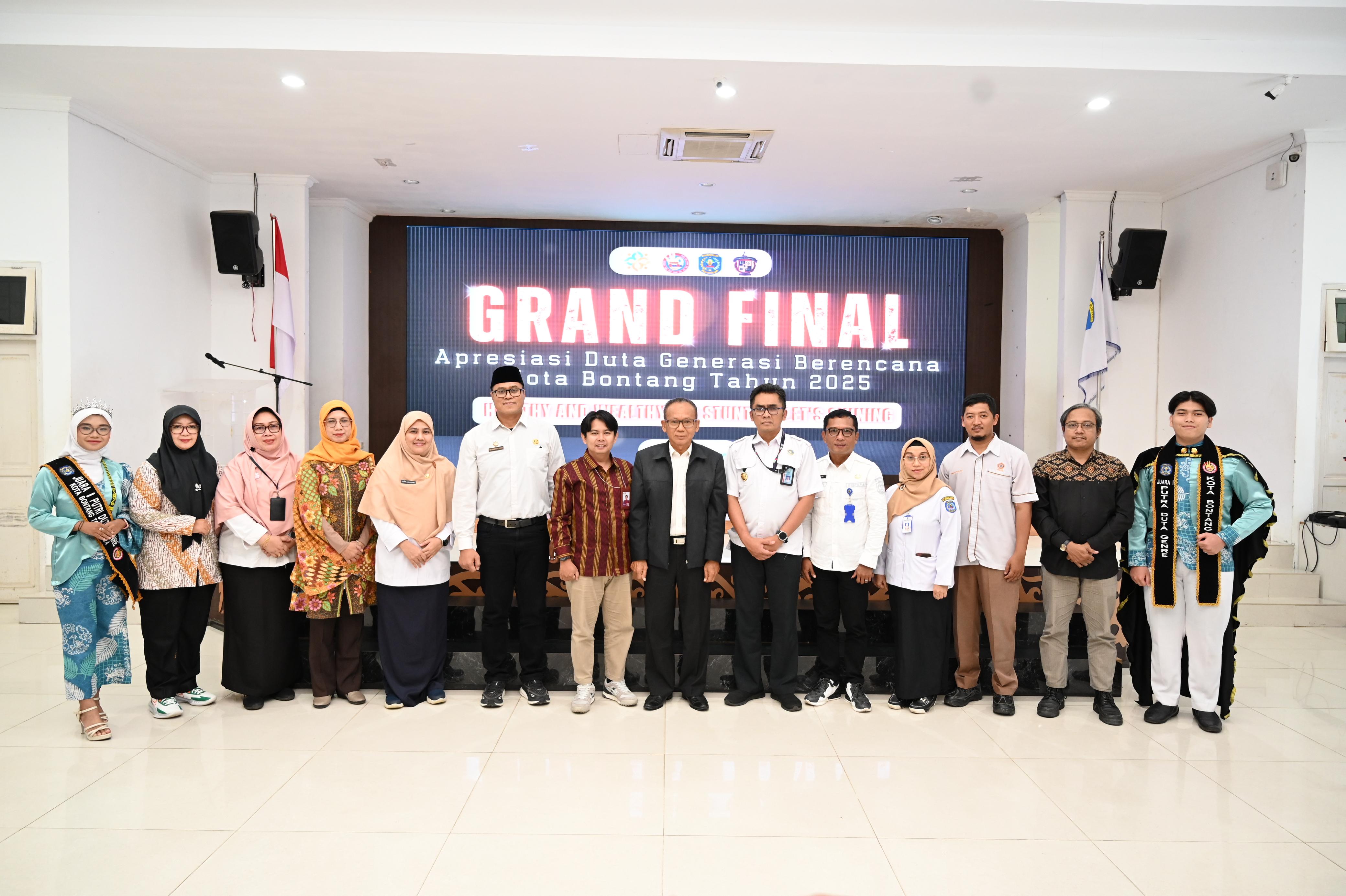 Grand Final Duta Genre 2025 Kota Bontang Digelar, Dukung Perencanaan Keluarga Sejak Dini