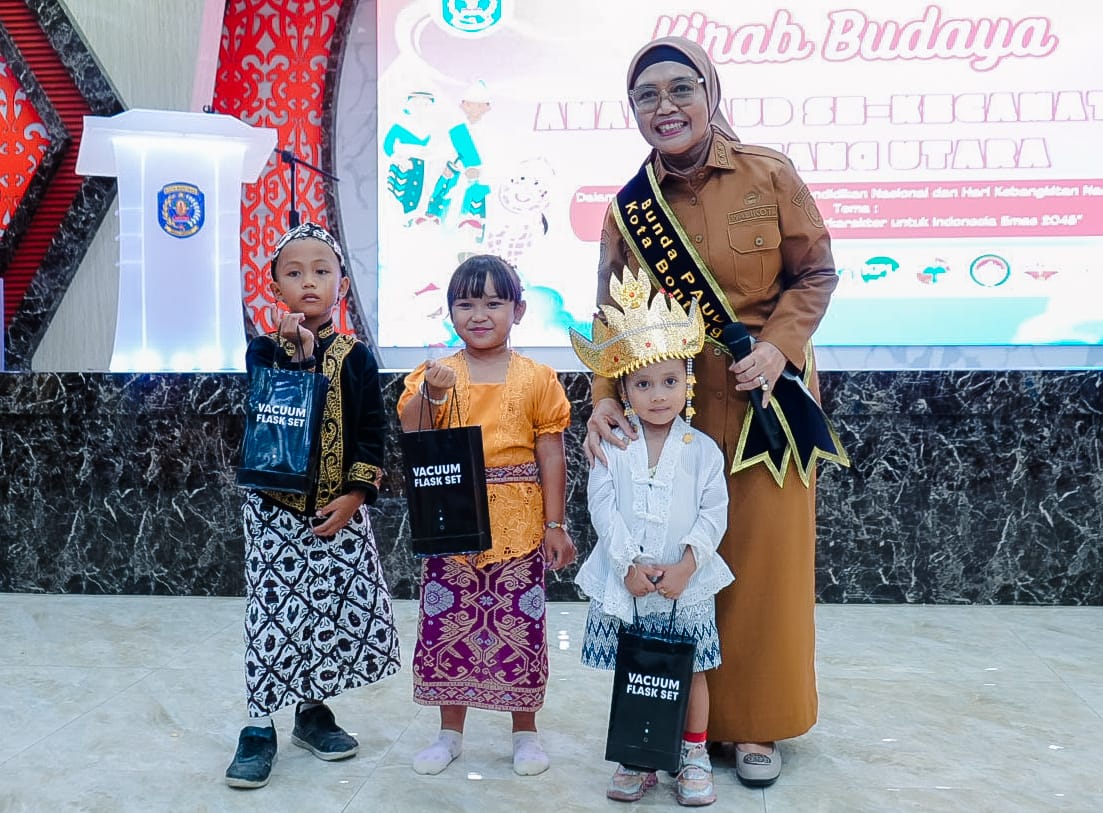 Langkah Kecil untuk Masa Depan Besar: Parade Budaya Anak PAUD di Bontang Utara