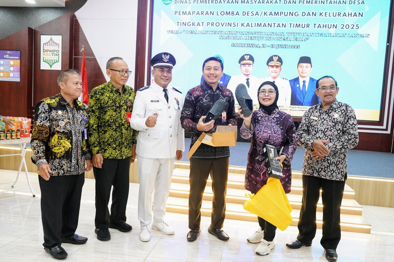 Kelurahan Satimpo Siap Bawa Nama Kaltim di Kancah Nasional, Sabet Juara Lomdeskel Provinsi 2025