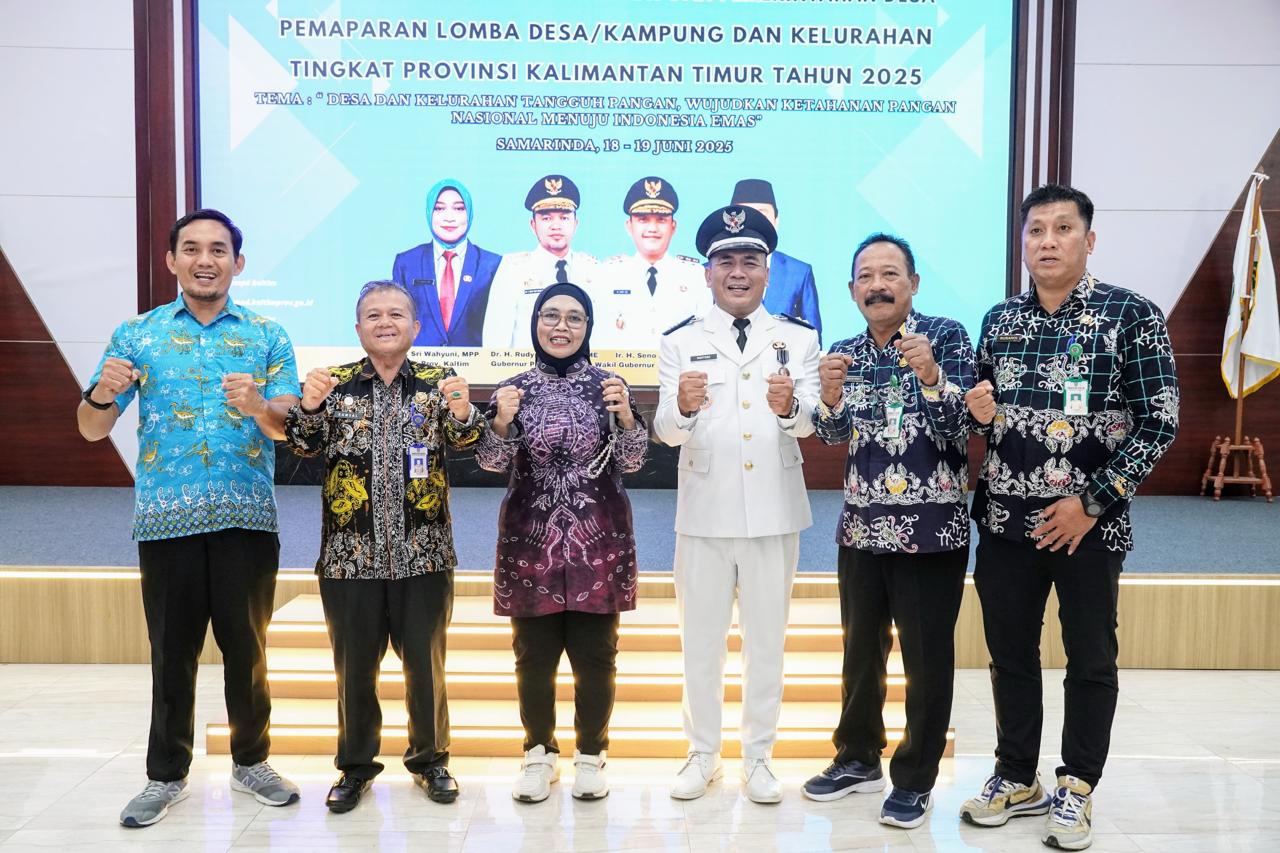 Kelurahan Satimpo Siap Bawa Nama Kaltim di Kancah Nasional, Sabet Juara Lomdeskel Provinsi 2025