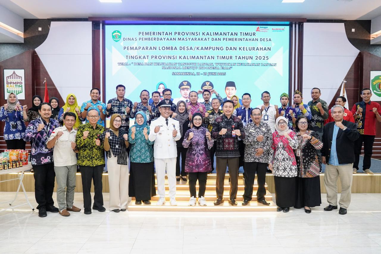 Kelurahan Satimpo Siap Bawa Nama Kaltim di Kancah Nasional, Sabet Juara Lomdeskel Provinsi 2025