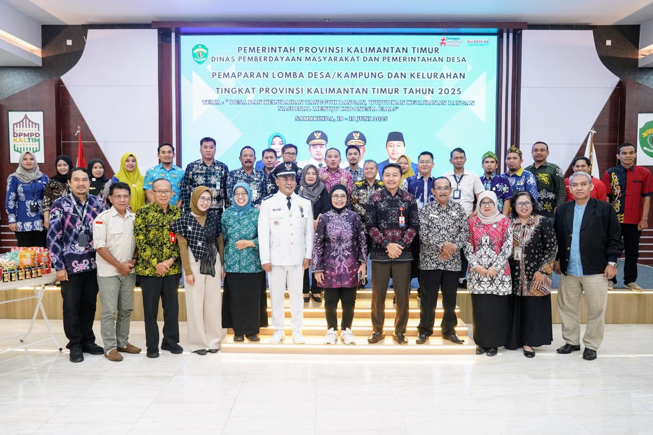 Kelurahan Satimpo Siap Bawa Nama Kaltim di Kancah Nasional, Sabet Juara Lomdeskel Provinsi 2025