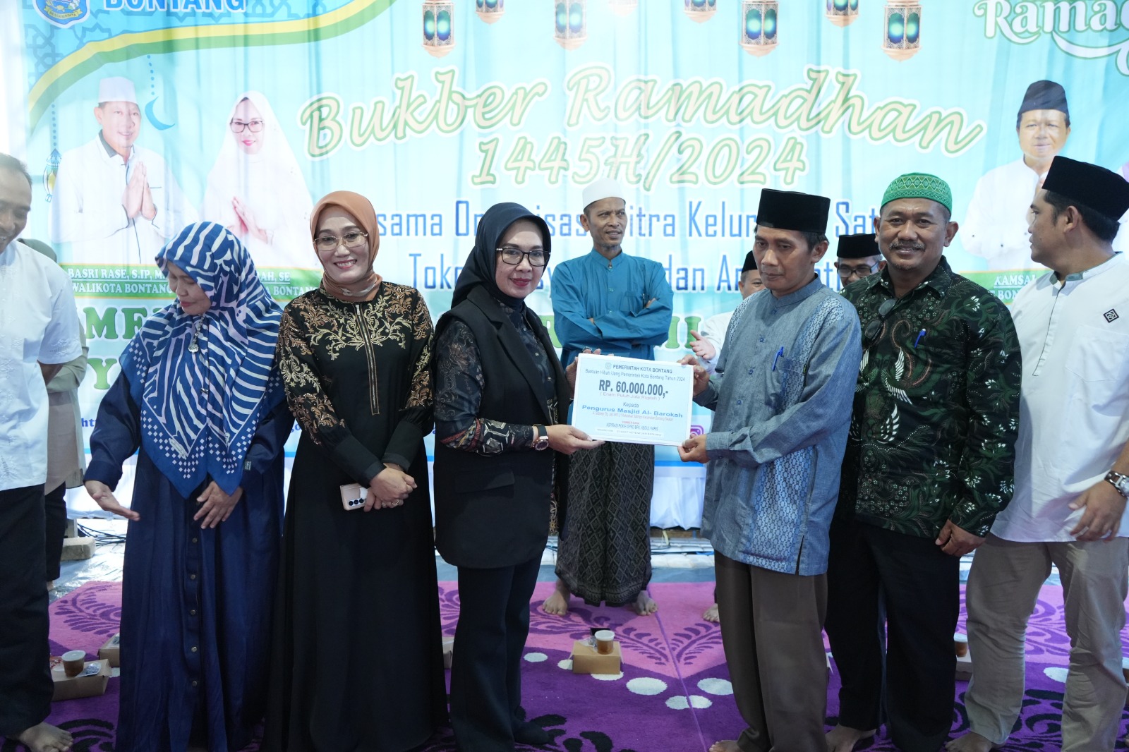 Hari ke-16 di Bulan Ramadhan, Wakil Walikota Bontang Jalani Safari Ramadhan di Kelurahan Satimpo