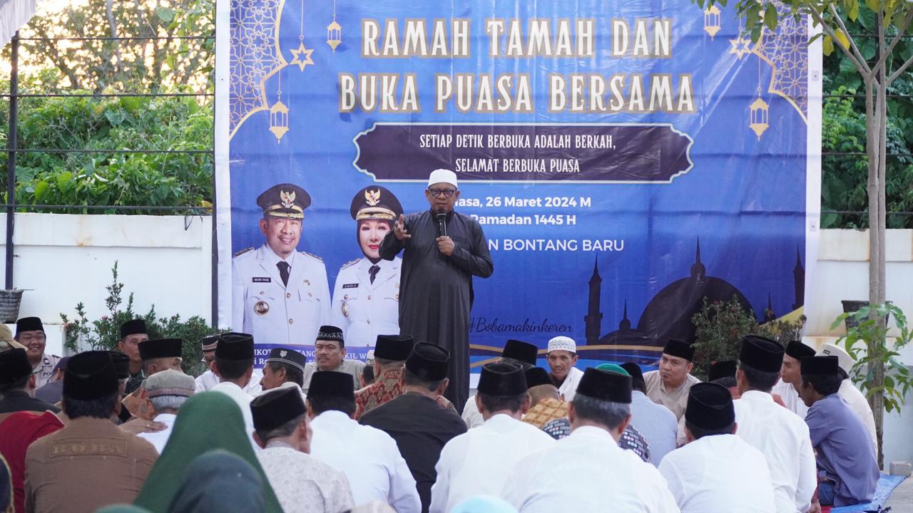 Safari Ramadhan di Hari ke-14, Walikota Bontang Kunjungi Kelurahan Bontang Baru