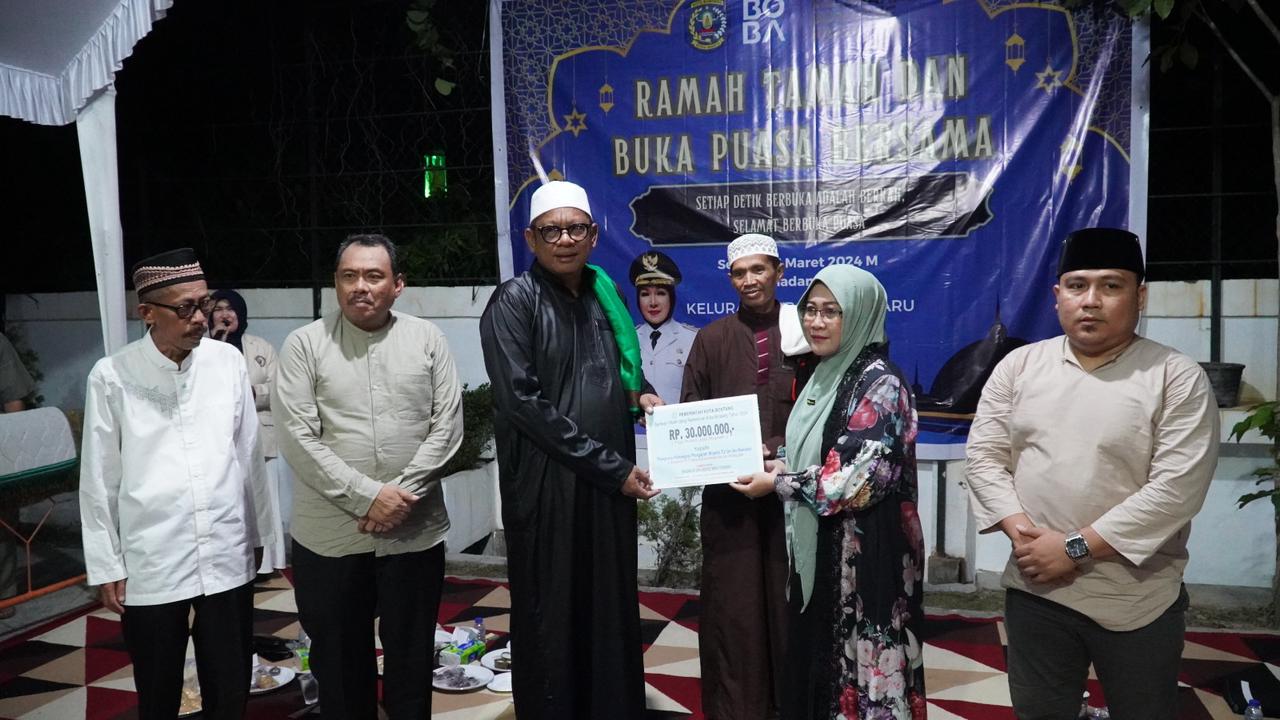 Safari Ramadhan di Hari ke-14, Walikota Bontang Kunjungi Kelurahan Bontang Baru