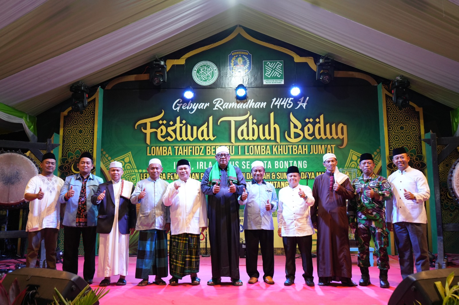 Meriahkan Semarak Ramadhan, Walikota Bontang Hadiri Pembukaan Festival Tabuh Bedug BKPRMI Bontang