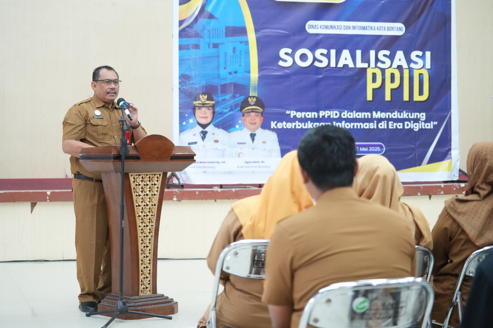 Optimalkan Pengelolaan Keterbukaan Informasi Publik, Diskominfo Bontang Gelar Sosialisasi Peningkatan Skill Untuk Admin PPID Pelaksana