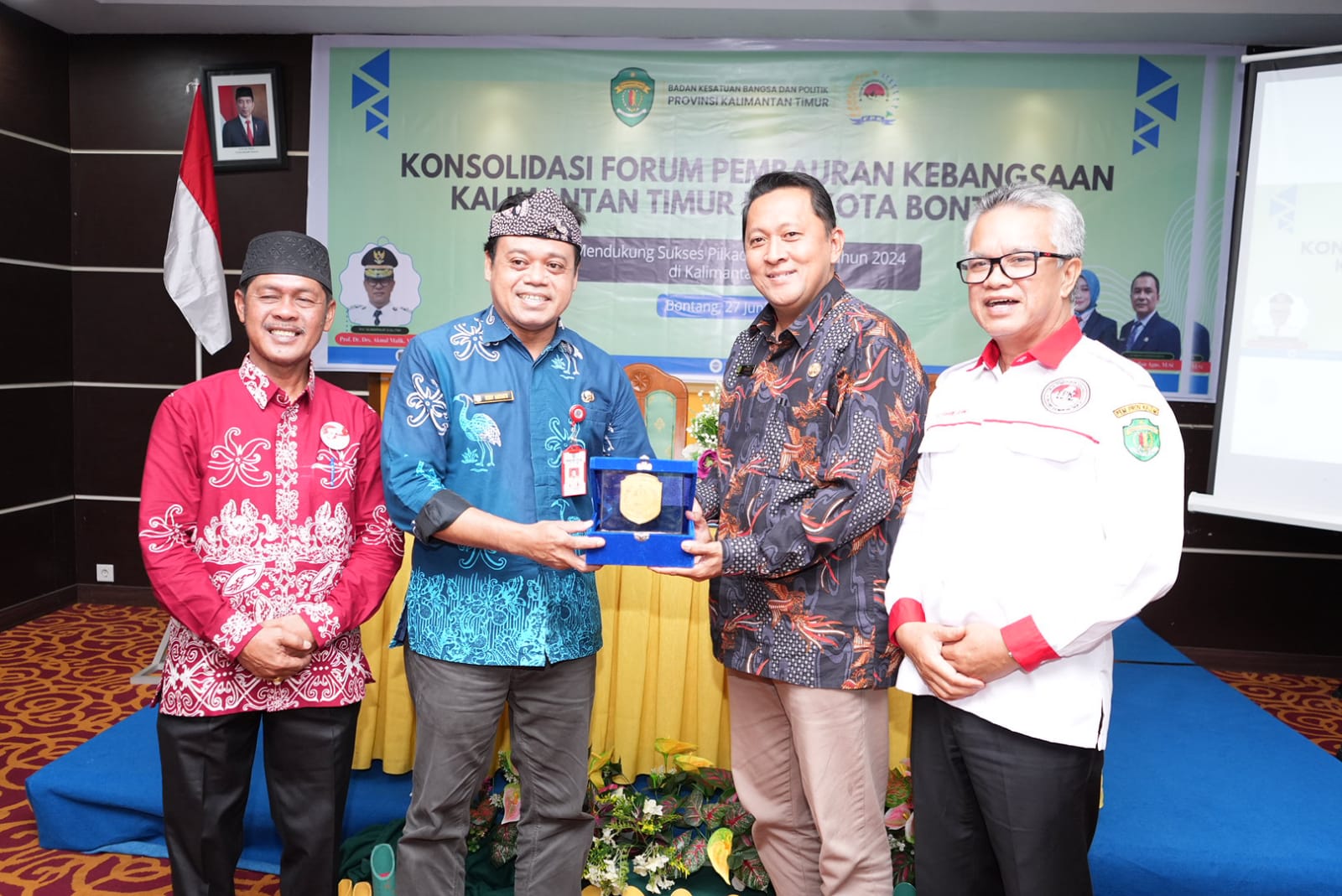 Kesbangpol Kota Bontang Gelar Konsolidasi Forum Pembauran Kebangsaan: Dukung Sukses Pilkada Serentak 2024