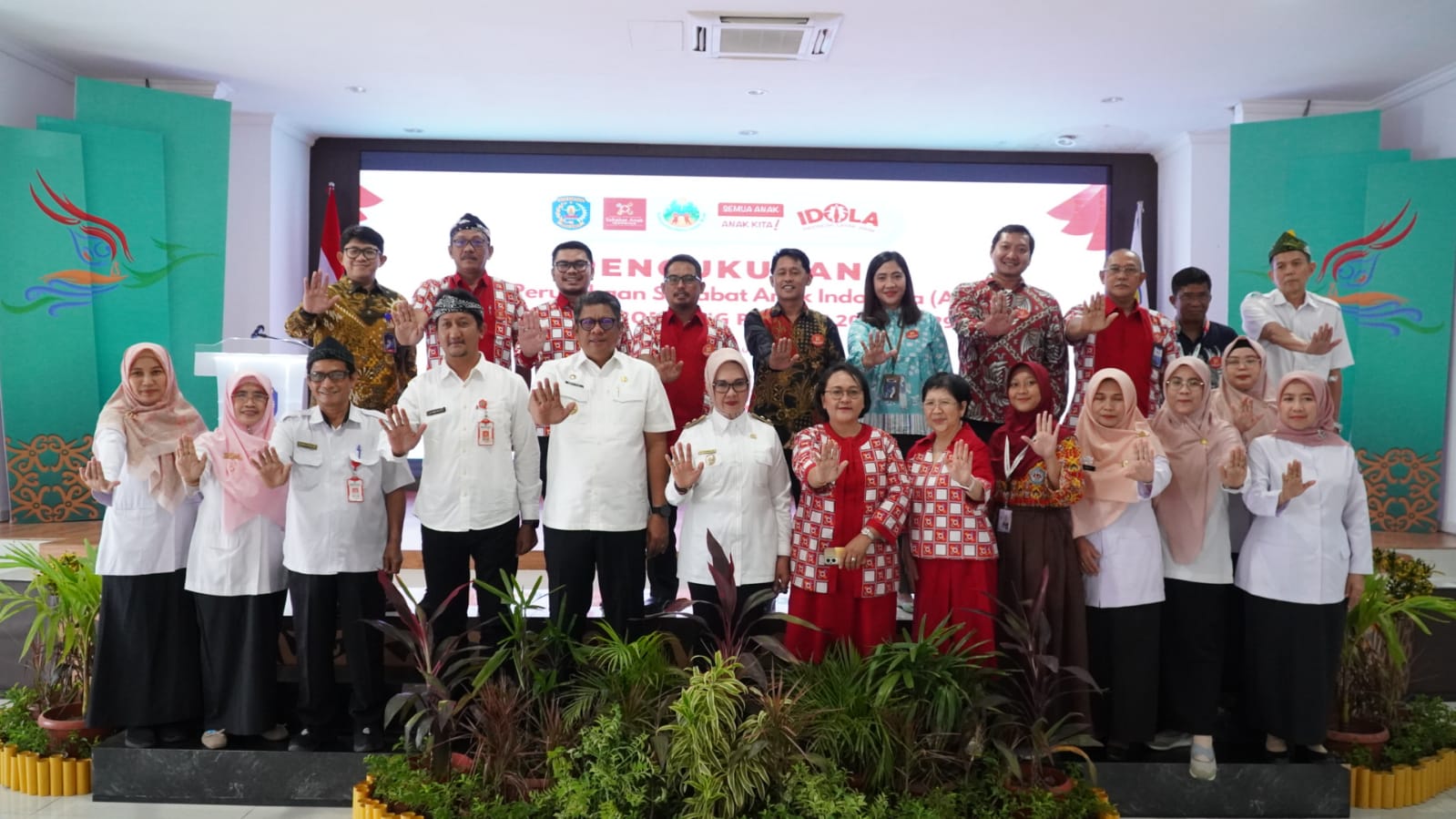 Pengukuhan Asosiasi Perusahaan Sahabat Anak Indonesia Kota Bontang 2024-2029