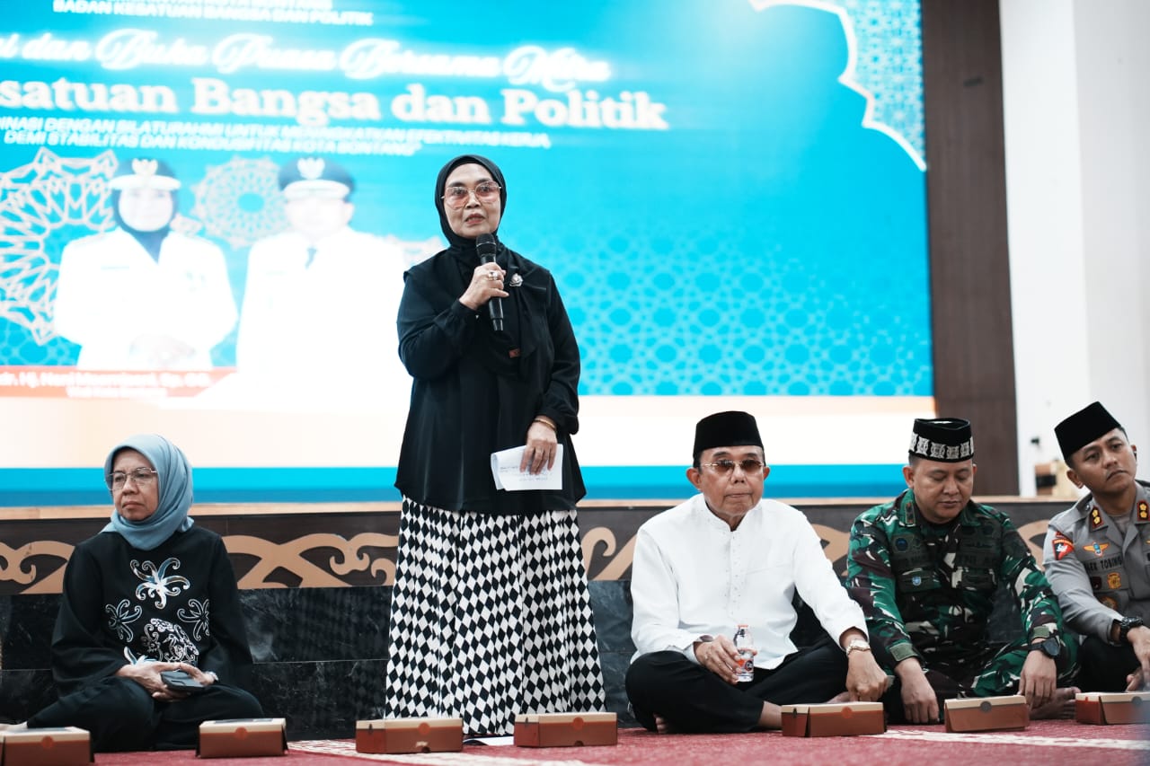 Bukber Bakesbangpol, Wali Kota Ajak Jaga Harmoni dan Stabilitas Ketahanan Sosial