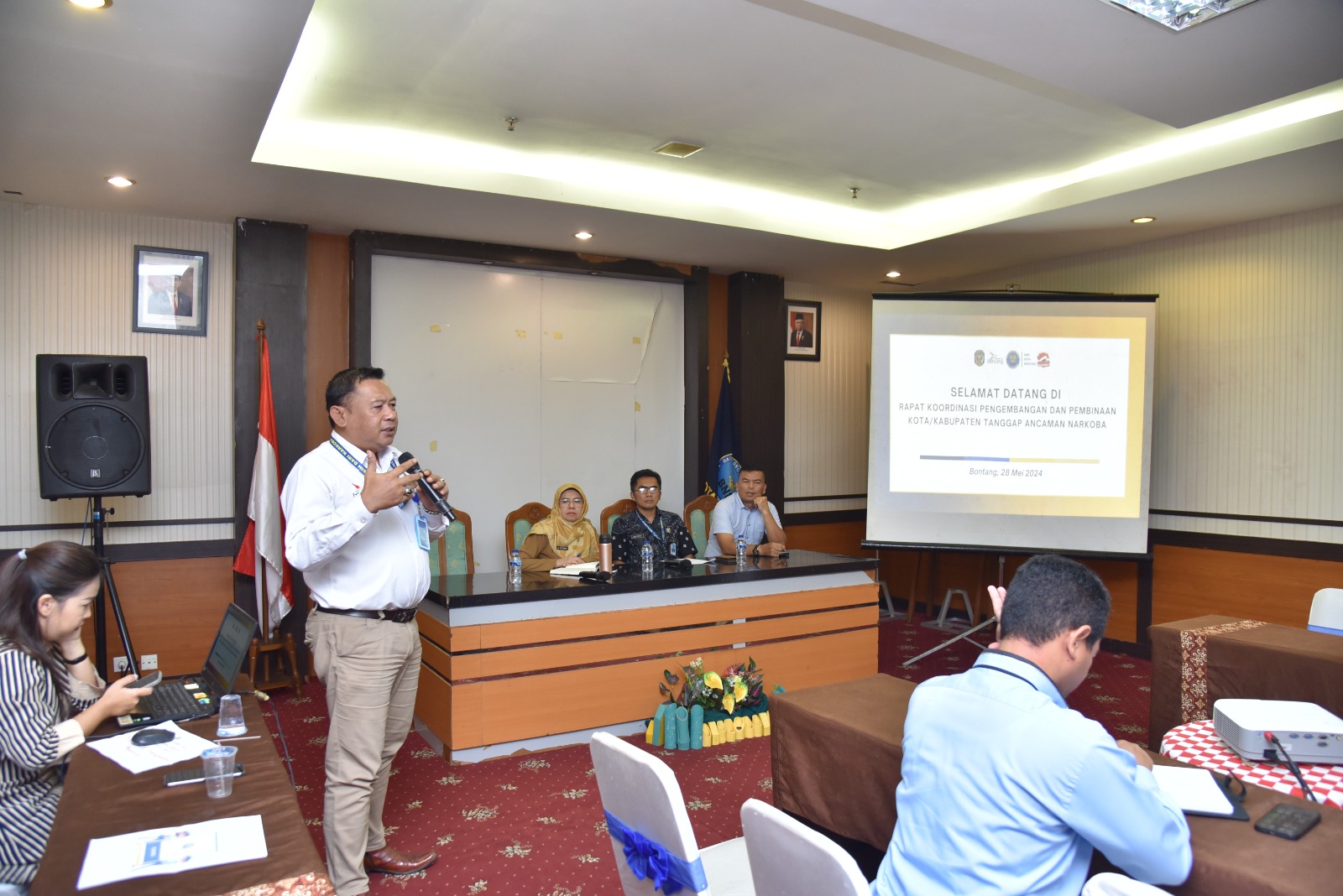 Rakor Pengembangan dan Pembinaan Kota/Kabupaten Tanggap Ancaman Narkoba di Bontang