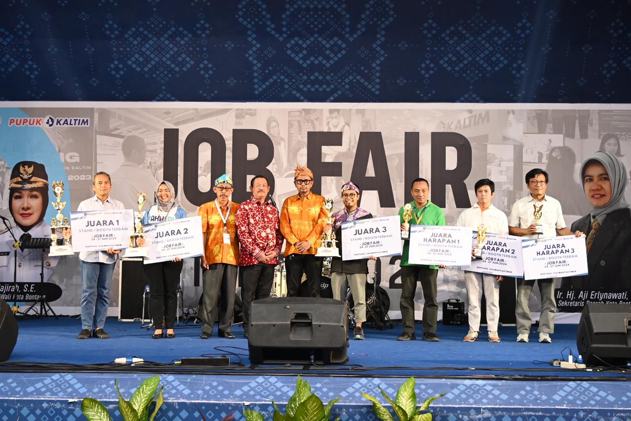 Resmi Ditutup,  Job Fair Bontang 2024 Jadi Wadah 1000 Lebih Warga Bontang Melamar Pekerjaan