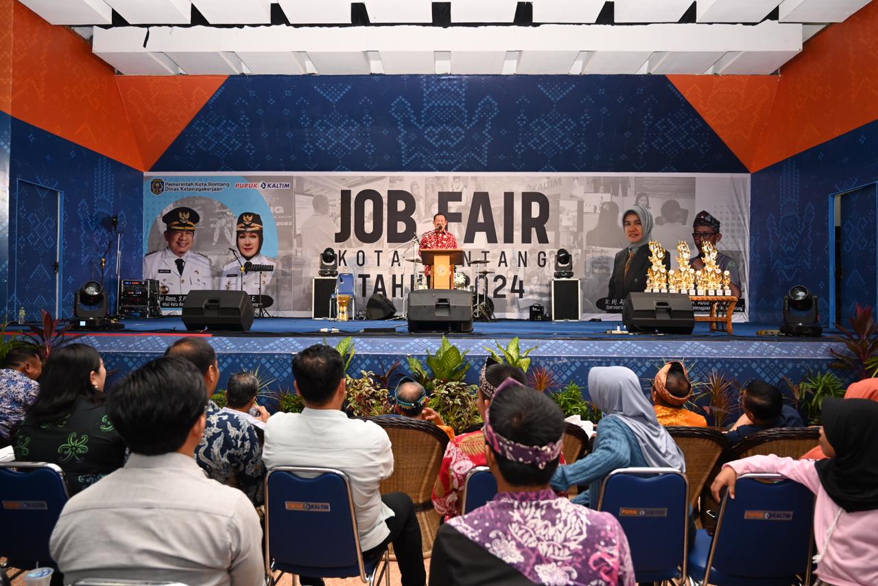 Resmi Ditutup,  Job Fair Bontang 2024 Jadi Wadah 1000 Lebih Warga Bontang Melamar Pekerjaan