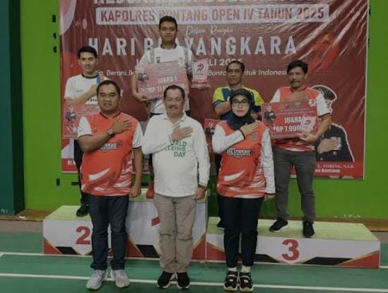 Momentum HUT Bhayangkara ke-79: Turnamen Bulutangkis Kapolres Open IV Sukses Gaet Ratusan Peserta