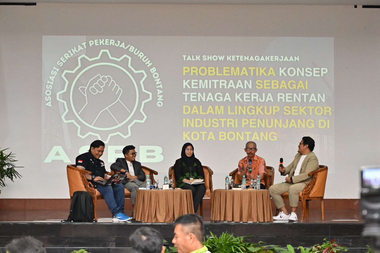 Talkshow Ketenagakerjaan di Bontang Bahas Hubungan Industrial Pancasilais dan Penguatan Kemitraan