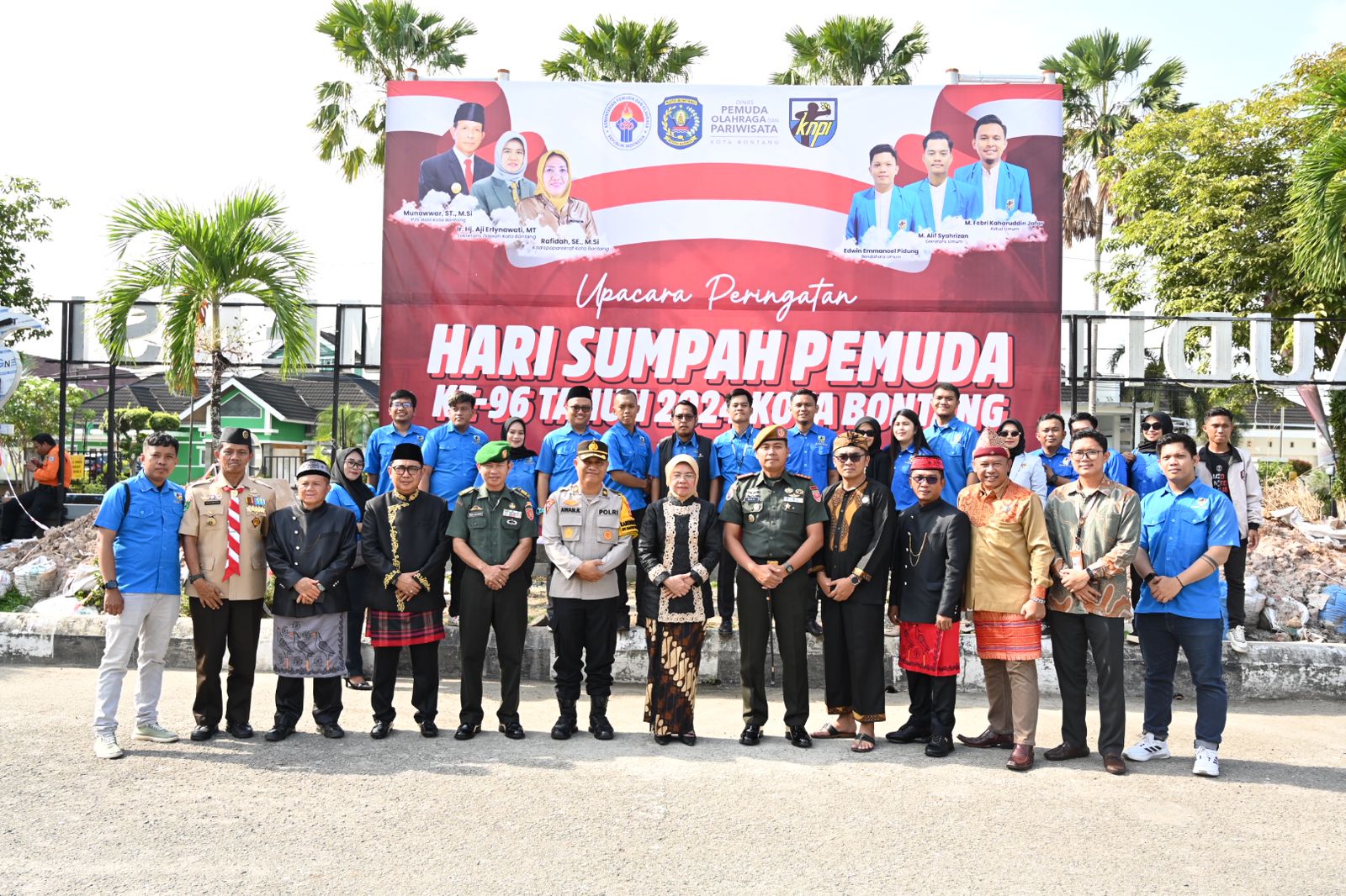 Sekda Pimpin Upacara Hari Sumpah Pemuda ke-96 di Kota Bontang