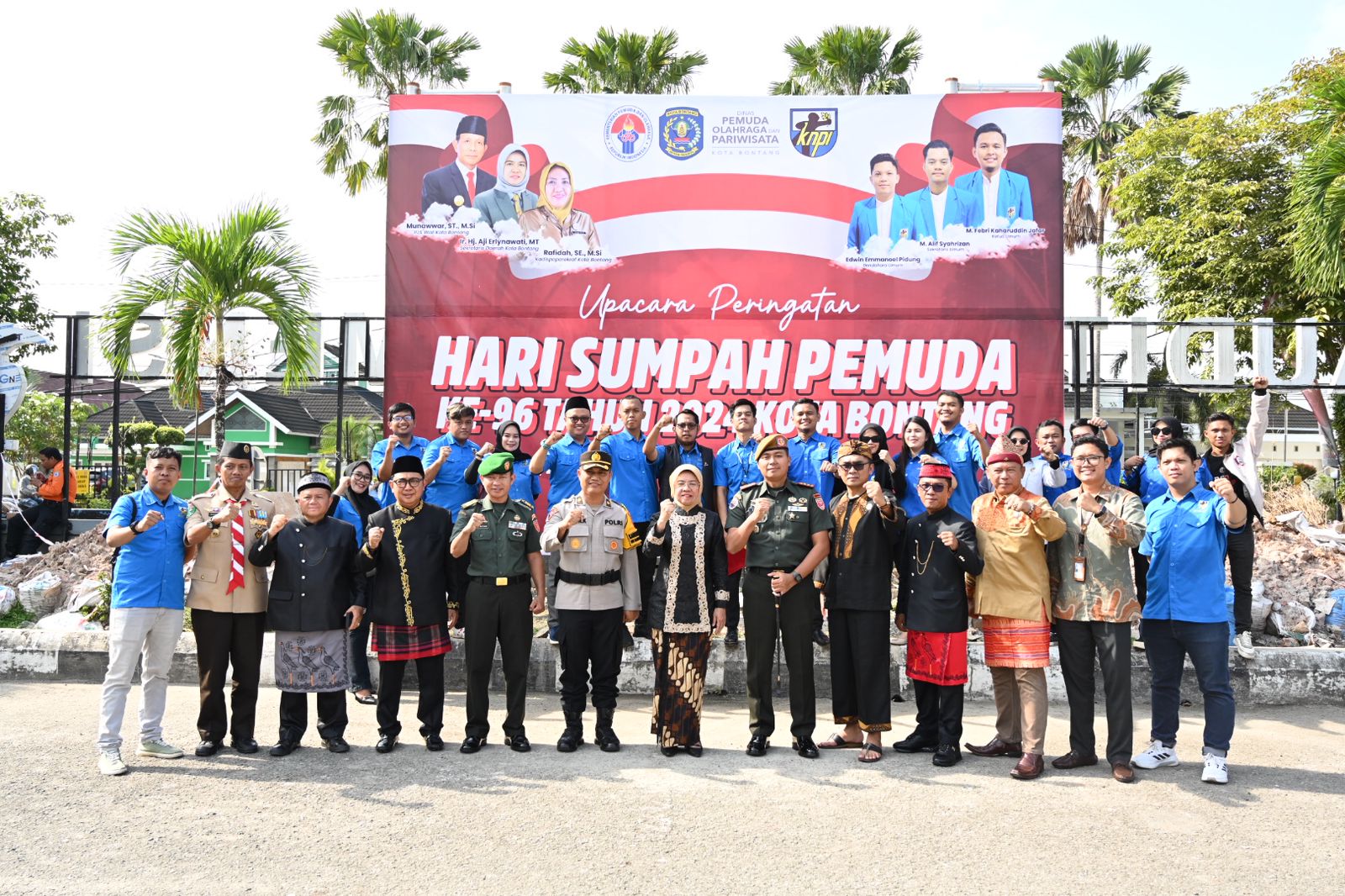 Sekda Pimpin Upacara Hari Sumpah Pemuda ke-96 di Kota Bontang