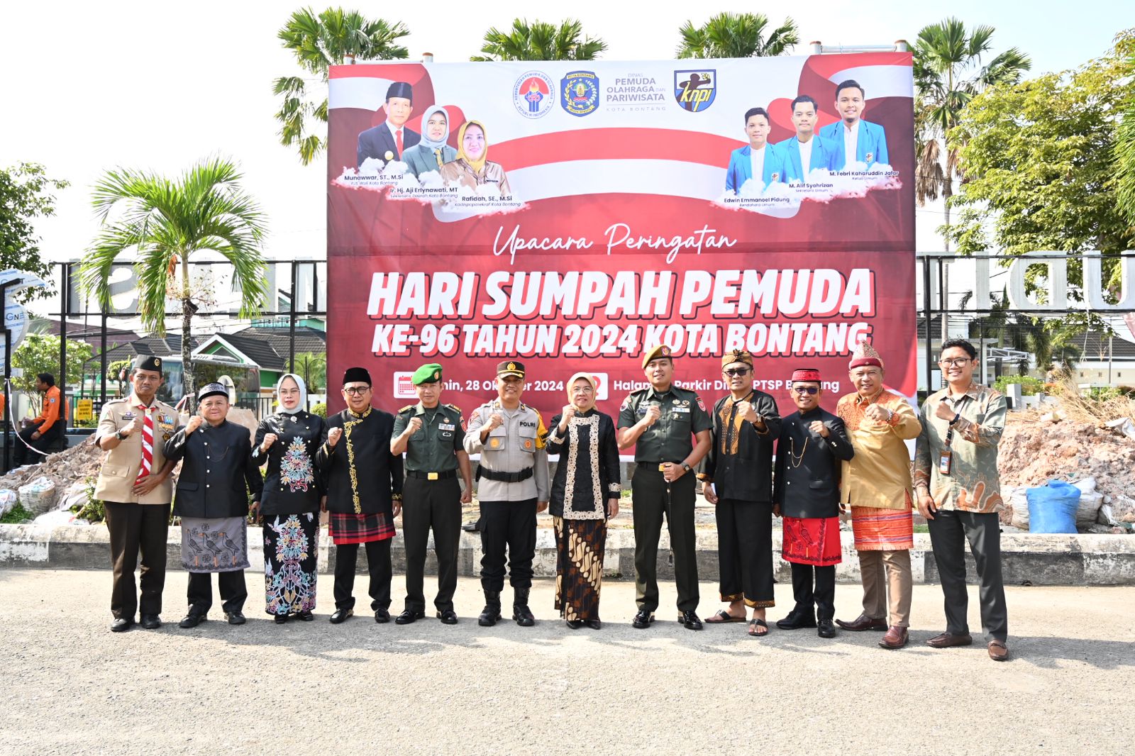 Sekda Pimpin Upacara Hari Sumpah Pemuda ke-96 di Kota Bontang