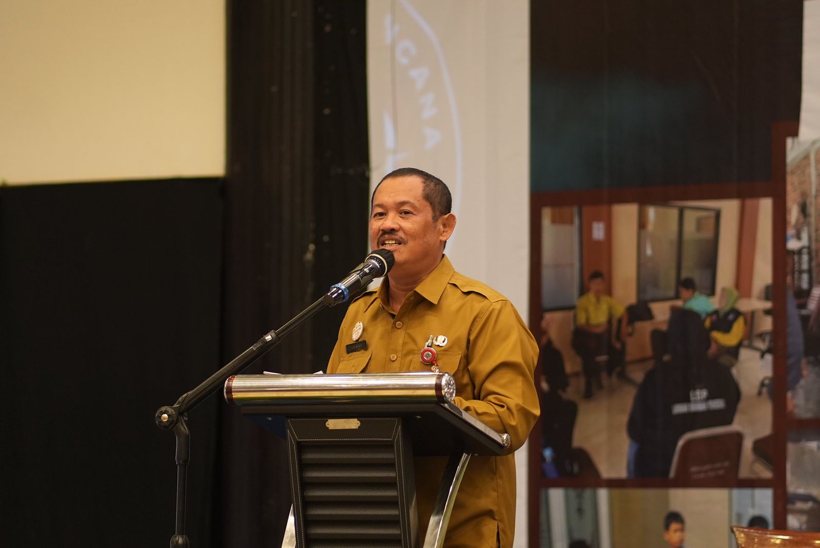 Kursus Peningkatan Kapasitas Tagana Kota Bontang Dibuka di Ballroom Hotel Equator