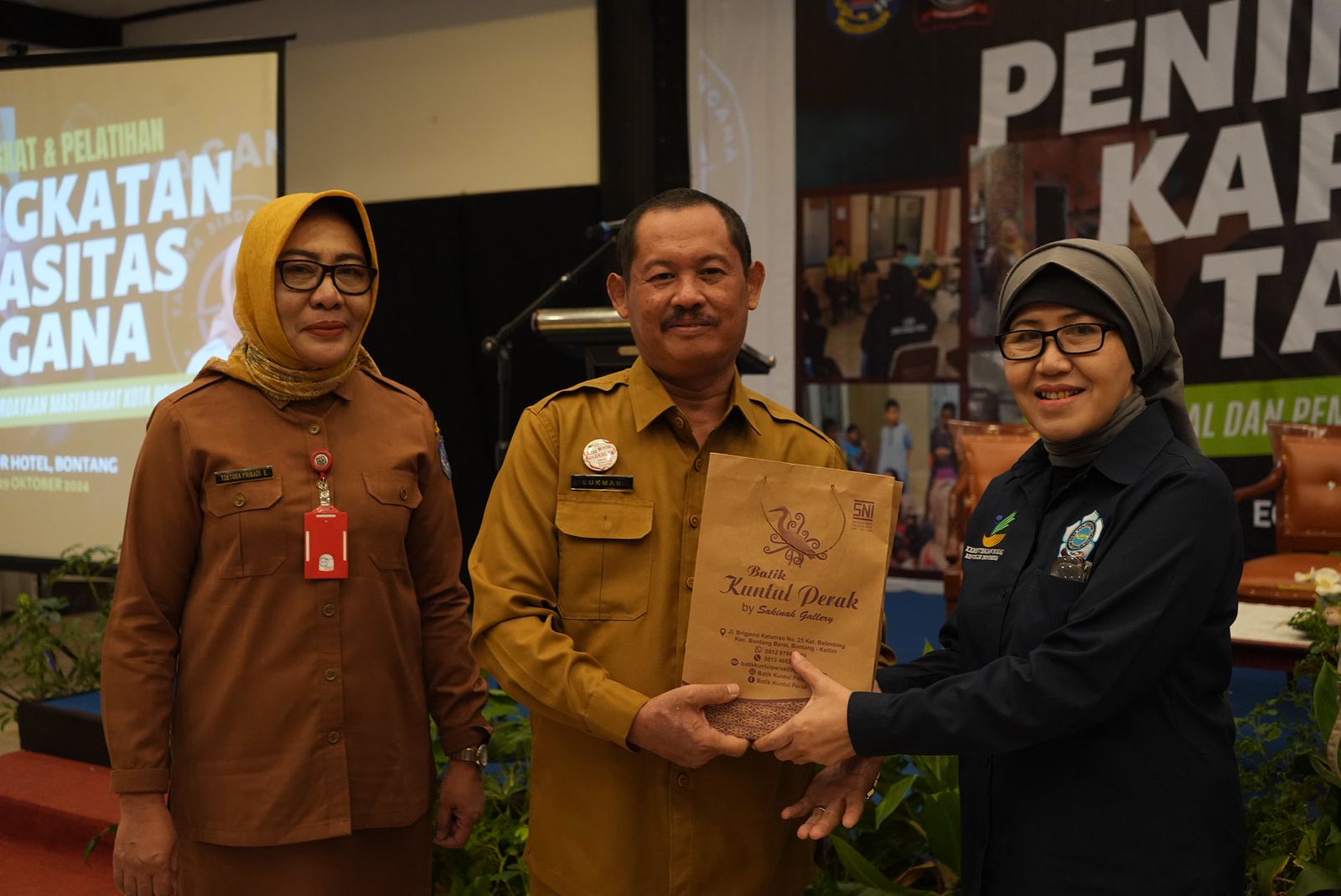 Kursus Peningkatan Kapasitas Tagana Kota Bontang Dibuka di Ballroom Hotel Equator